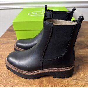 Sam Edelman Women’s Laguna Chelsea Leather Boot Black Size 7M